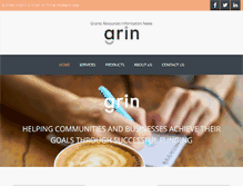 Tablet Screenshot of grin.coop